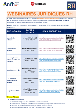Webinaires RH 2026