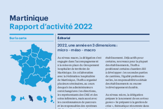 Rapport d'activité 2022 - Martinique
