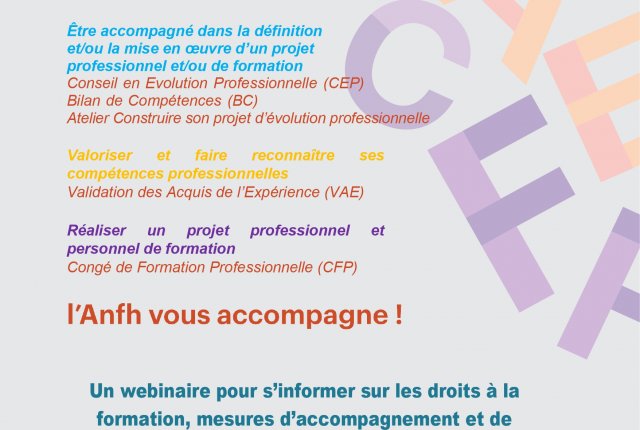 Webinaire d’information dispositifs individuels