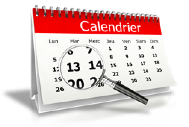 Calendrier 2024 des commissions des dossiers C.F.P