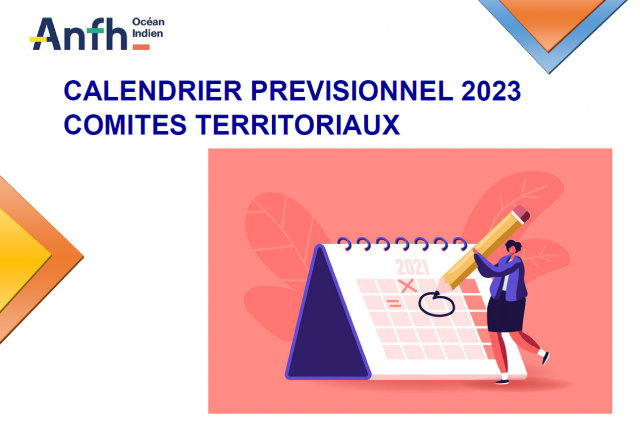 Calendrier prévisionnel des Comités territoriaux 2023