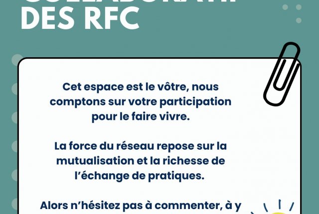 Espace collaboratif des Responsables et chargés de formation