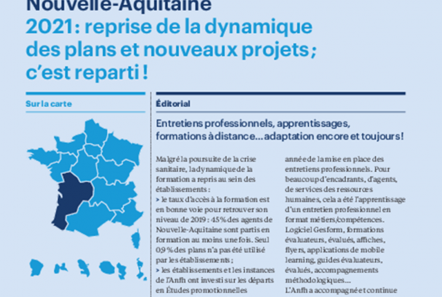 RAPPORT D'ACTIVITE 2021 - NOUVELLE AQUITAINE