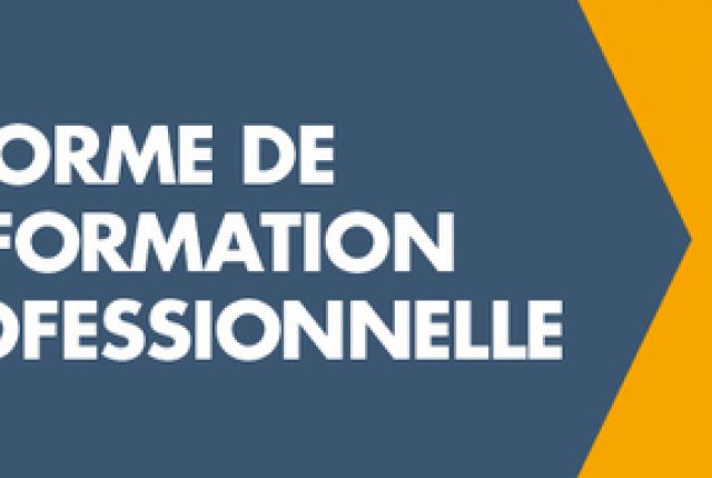 Réforme en cours de la formation professionnelle et ANFH