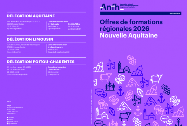 ACCÉDEZ AUX FORMATIONS PROPOSÉES PAR L'ANFH